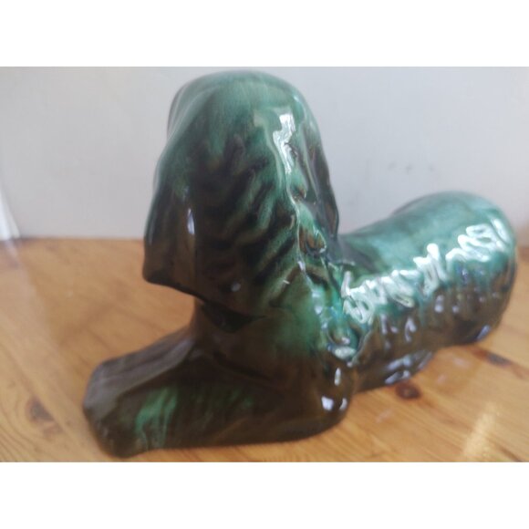 Vintage Blue Mountain Canada Pottery Cocker Spaniel 10" x 5 1/2" tall - Picture 7 of 10